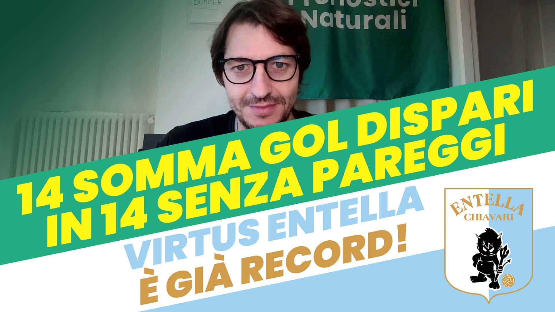 Pronostici Naturali Video Analisi Scommesse Betting Calcio Virtus Entella Somma Gol Dispari Recordo11 Febbraio 2021