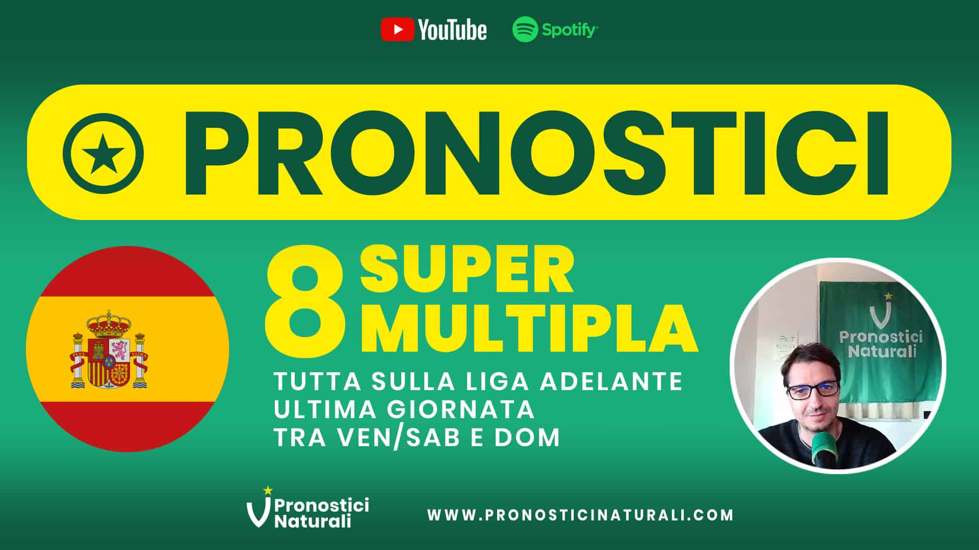 Pronostici Naturali Video Analisi Scommesse Betting Calcio SuperMultipla Liga Adelante